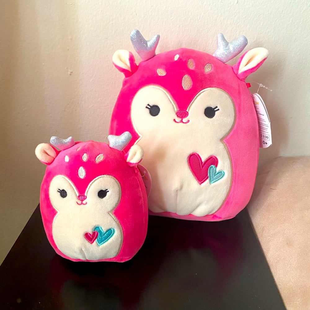 Squishmallow Dutchess deer squishmallow bundle 8” and 5” brand new